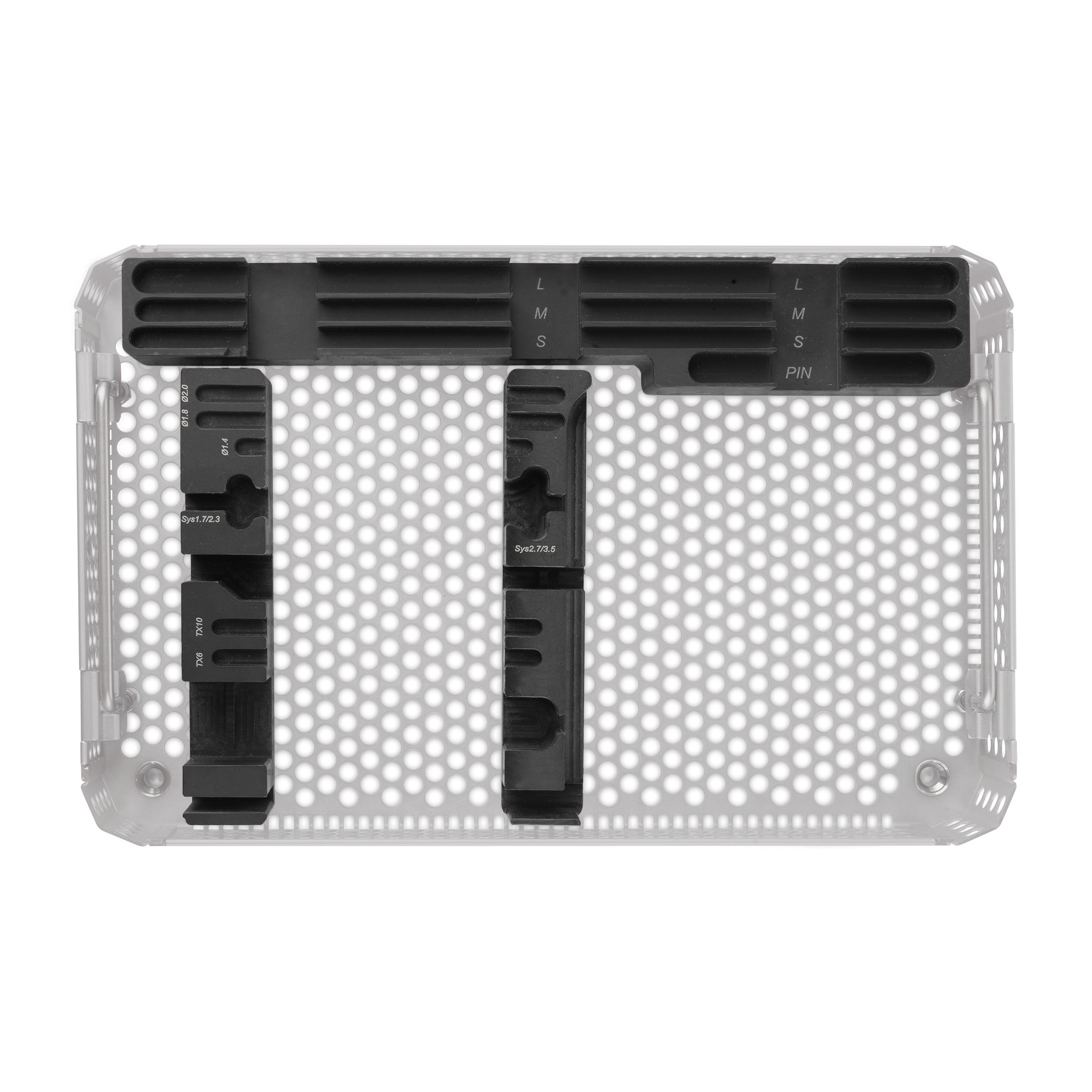 Bakke til implantater, EickLoxx Small, front